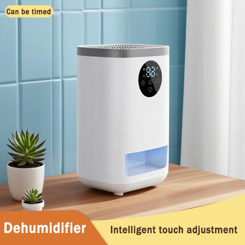 Dehumidifier Water Full Self-Stop Digital Display Screen Intelligent Touch Control Adjustment Efficient Dehumidification
