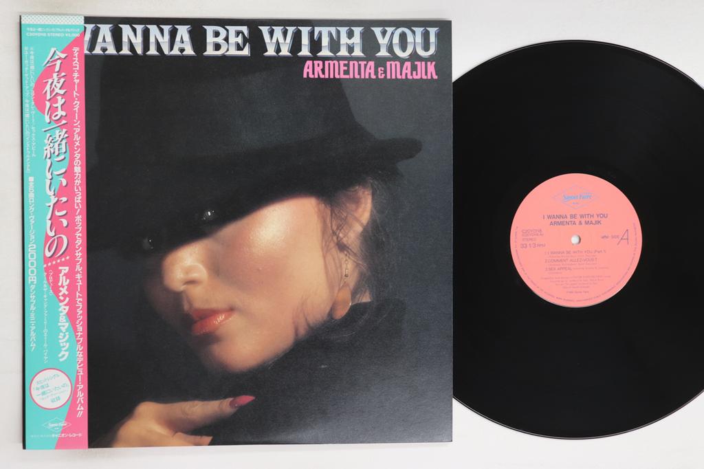 LP Record ARMENTA & MAJIK - I Wanna Be With You C20Y0118 SAVOIR FAIRE 1985 Japan Obi Soul/Funk Used