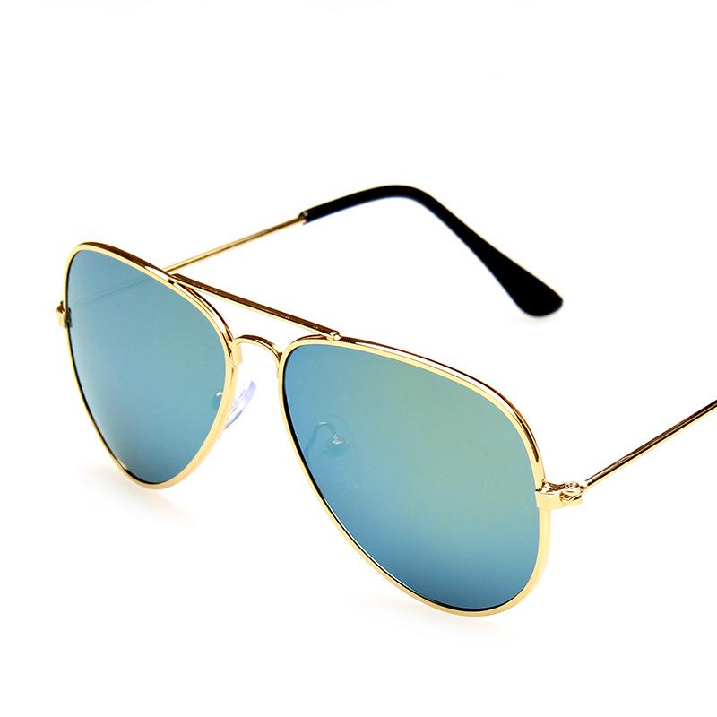 Fashion Children's Mercury Glasses Sunglasses Pilot Color Film Boy Girl Dark Glasses Unique