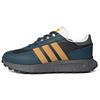Мужские кроссовки Originals Retropy E5 ID6144, низкие, Core Black Blue Yellow Grey, с технологией Boost, для образа жизни