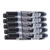 Plus Whiteboard Fine 1mm Line Pack of X 10 Markers, Point, Width, Black, 10, BMK-PE10BK, 428-728