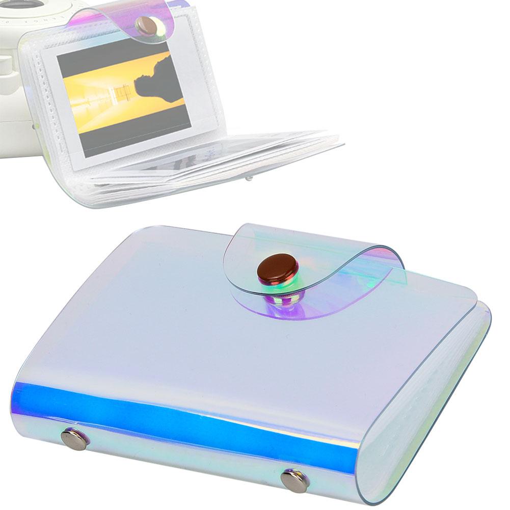 3-дюймовый прозрачный красочный альбом фотокниги для фотографий Fujifilm Instax Mini