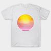 T Shirt Women Classic Eighties Retro Symbol Sun Harajuku Print Kawaii Tshirt Summer Short Sleeve Female T-Shirt Top Tee