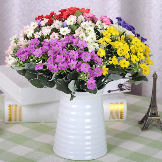 1шт 6 веток 36 голов моделирование шелковый цветок Милан DIY искусство свадьба домашний декор