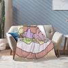 Asamimichan and Anemimi Blanket Ultra Soft  Throw Blankets for Sofa 50x60 Inch Multiple Sizes Plush Thin Quilt