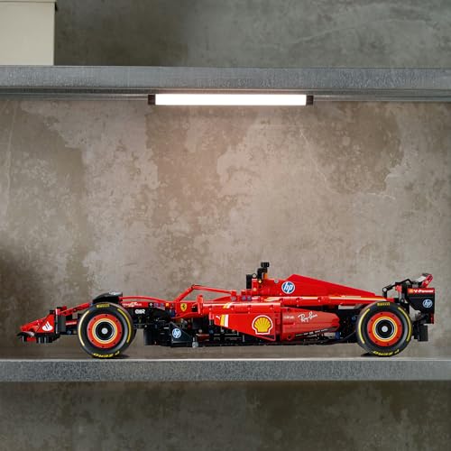 LEGO Technic Ferrari SF-24 F1 Car Toy, Birthday Gift, Building Blocks, Vehicle, Miniature Car, 42207