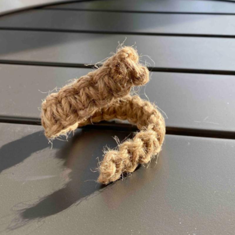 1 шт., подвесная декоративная пряжка для штор, завязанный узлом плетеный ремень для штор, джутовая веревка