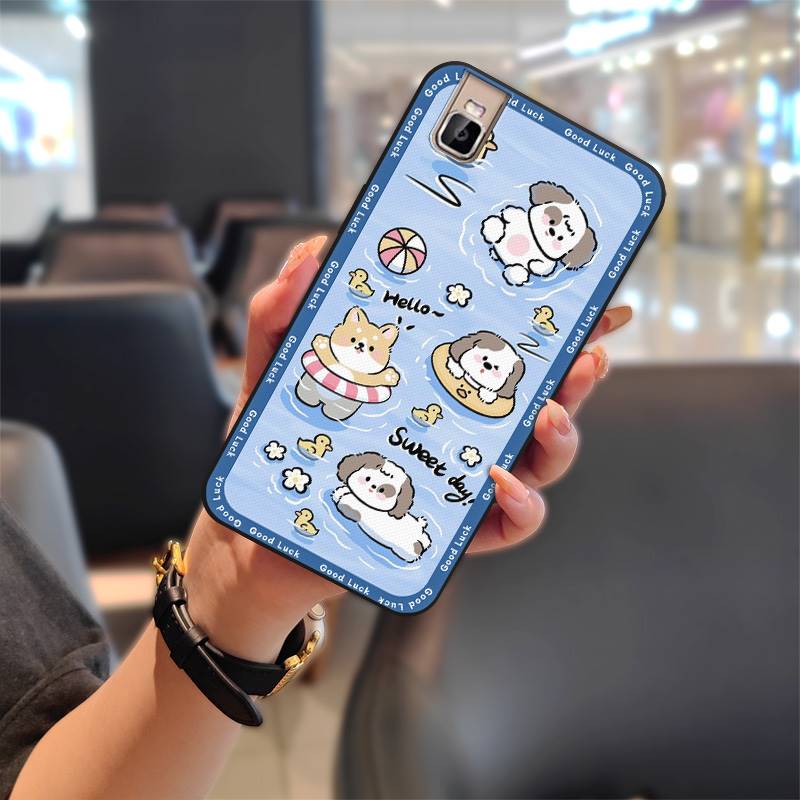 Durable Dirt-resistant Phone Case For Huawei Honor 7i protective Waterproof Full wrap Cartoon TPU Cute Silicone Cover