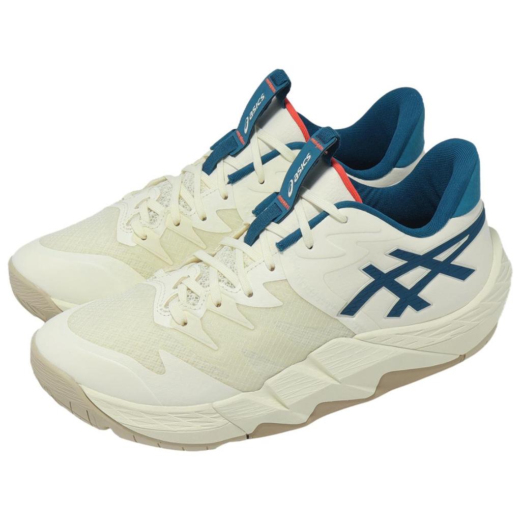 Asics Unpre ARS Low 2 Слоновая кость Глубокий морской сине-зеленый Унисекс Кроссовки Кремовый 1063A083-750