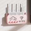 Настенный ящик для хранения роутера с крючком Устойчивая полка для Wi-Fi роутера Беспроводной WIFI Кронштейн для ТВ-приставки Держатель-органайзер для удлинителя