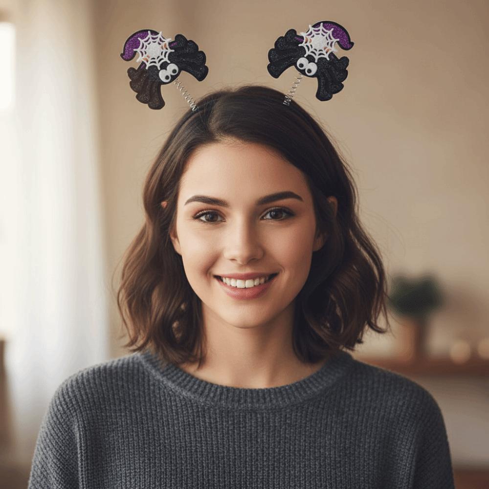 Pumpkin Halloween Party Hair Hoop Eyeball Ghost Festival Headpiece Cosplay Events