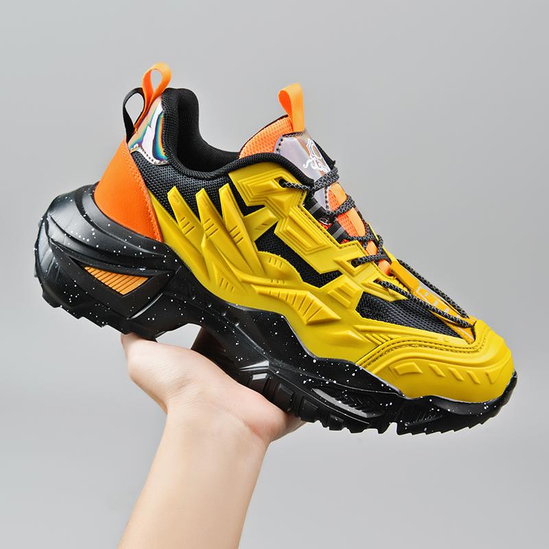 Высококачественная модная обувь смешанных цветов для мужчин, осенняя новейшая мужская повседневная обувь, дышащие легкие мужские кроссовки, нескользящие, нескользящие