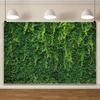 Tropical Green Leaves Backdrop Birthday Baby Shower Green Grass Wall Safari Jungle Wild One Party Wedding Photography Background