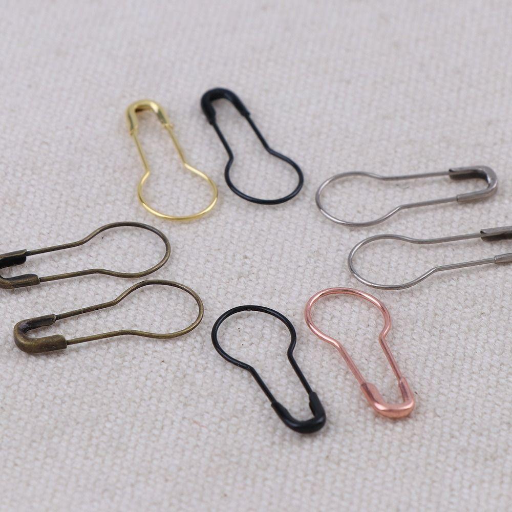 100Pcs Multicolor Gourd Pin Sewing Tools Knitting Marker Durable Clothes Hangtag Tags