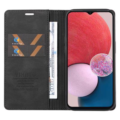 YIKATU YK-004 Для Samsung Galaxy A32 5G/M32 5G Чехол-книжка с тактильным покрытием, подставкой, из ПУ кожи, кошелек, чехол для телефона