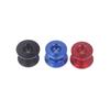 2Pcs 12-13Mm Double Guide Roller 95423 Lightweight Alloy Spare Parts For Mini 4Wd Car Model