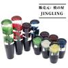 JINGLING Underwater Flower Shift Knob, Crystal, Showa Retro Style, Transparent Gear Knob, Accessory, Universal