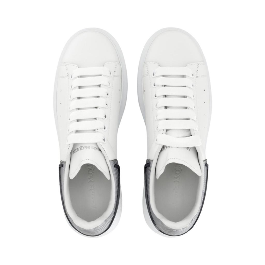 Alexander Mcqueen Оверсайз Белый Серебристый Металлик 735770WICYU9071