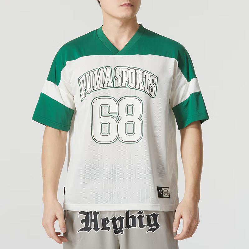 PUMA Drop Shoulder Sleeve T-Shirt Men's White 630355-37
