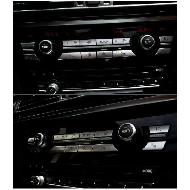 Автомобильный обогреватель, климат-контроль, объем ветра, переключатель кондиционера, кнопка вентилятора, крышка для BMW 5 6 7 X5 X6 F10 F11 F06 F01 F15