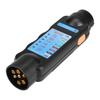 12V Trailer 7 Pin Towing Light Wire Circuit Blue Wiring Tester Plug Connector