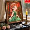 Disney DIY Жемчужная живопись Замороженная Анна Домашнее украшение стен Жемчужные драгоценные камни Картины Поделки Домашнее украшение