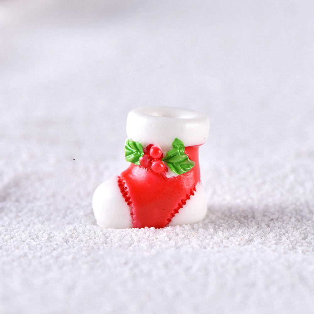 Mini Santa Claus 1 Pcs Resin Crafts Gift Christmas Decoration Christmas Ornaments Micro Landscape Figurines