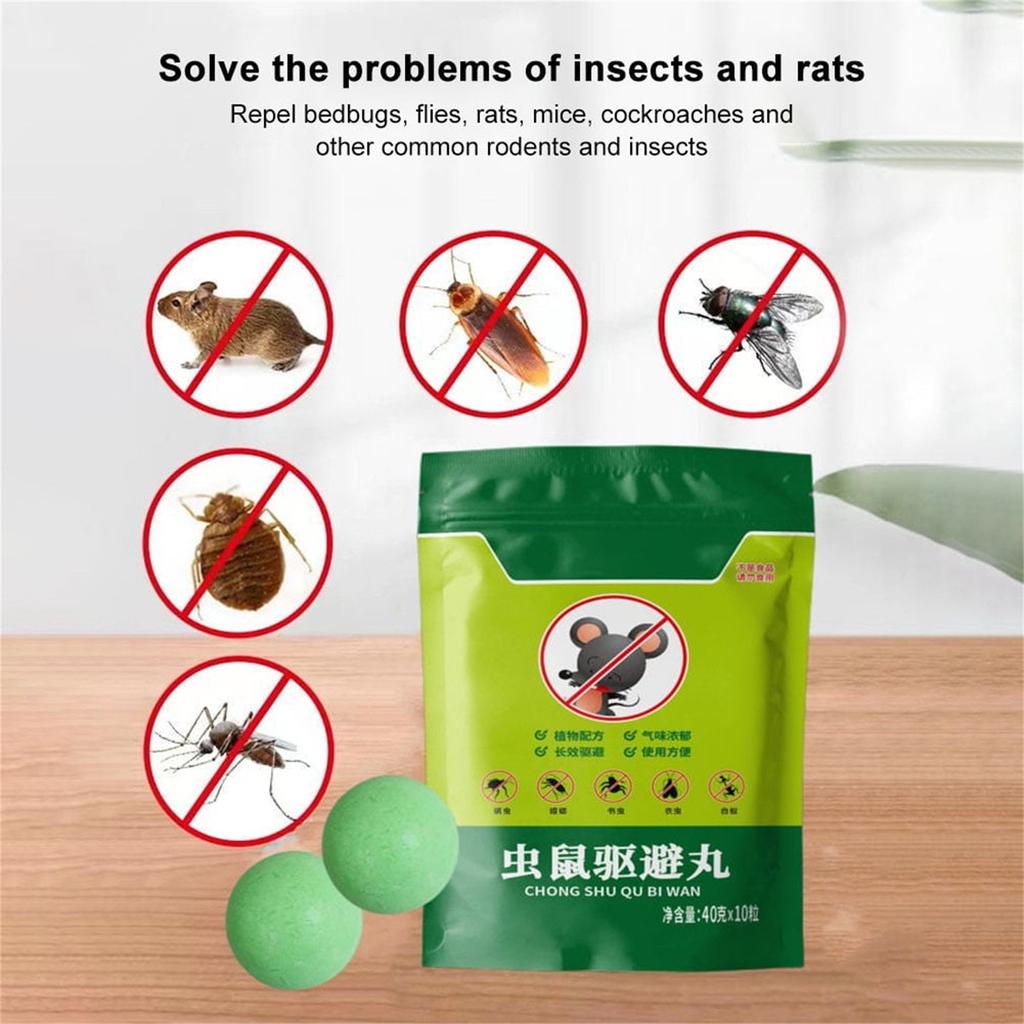 5/10/20PCS Natural Mouse-Repellent Ball With Peppermint Extract Rodent-Repellent
