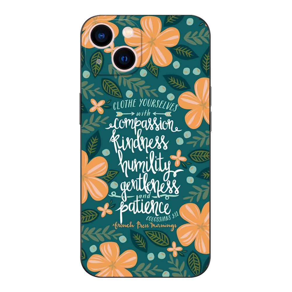 Black tpu Case For Huawei Honor 20 Lite 10 10i 20S 30S 30 7A 5.45 7s 7C 5.7 Cover bible quotes