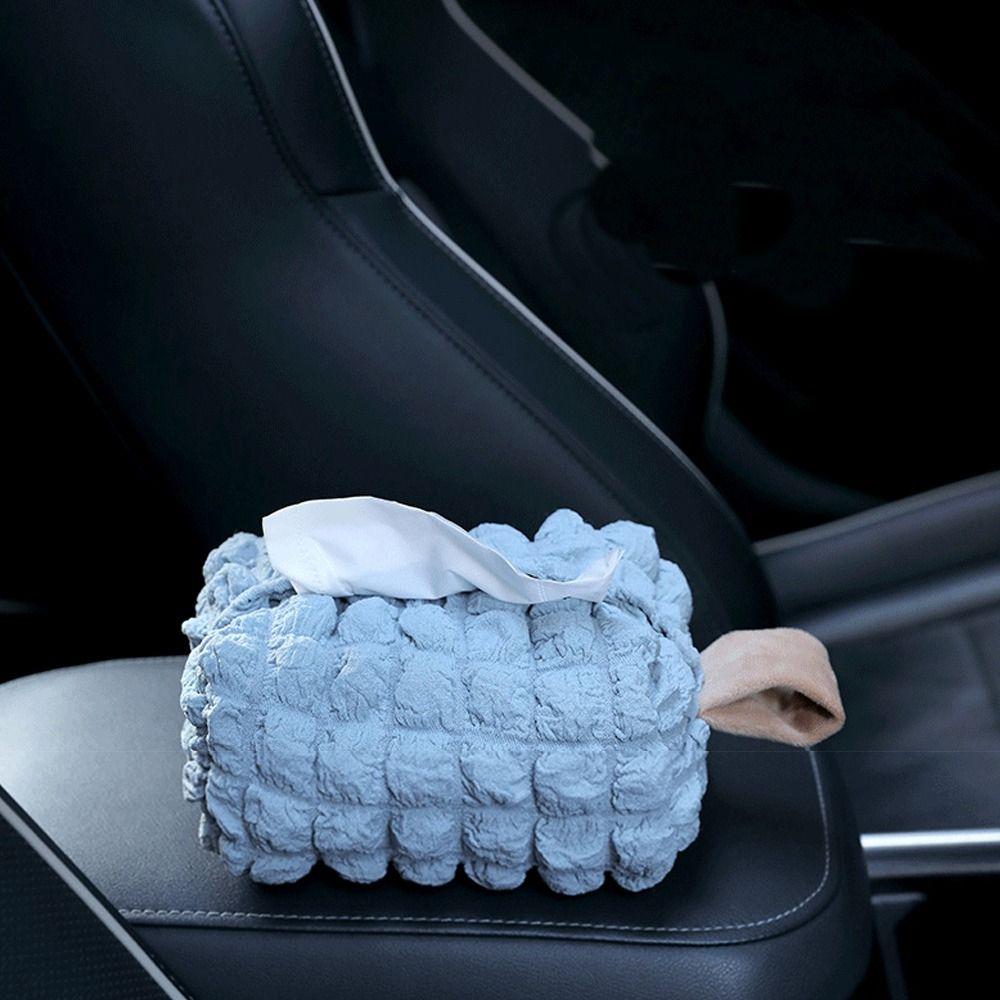 Reusable Cosmetic Pouch Fashion Tissue Box Portable Wet Wipes Bag  Baby Stroller Car Accessories