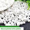 Hanbaiyu Natural White Pebbles for Gardening and Landscaping