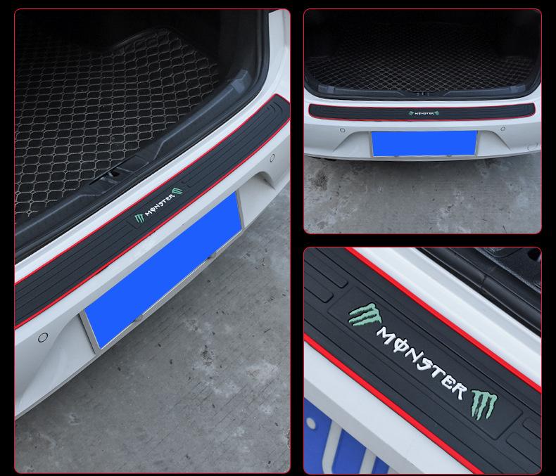 Резиновая защитная полоса от столкновений и царапин для багажника автомобиля