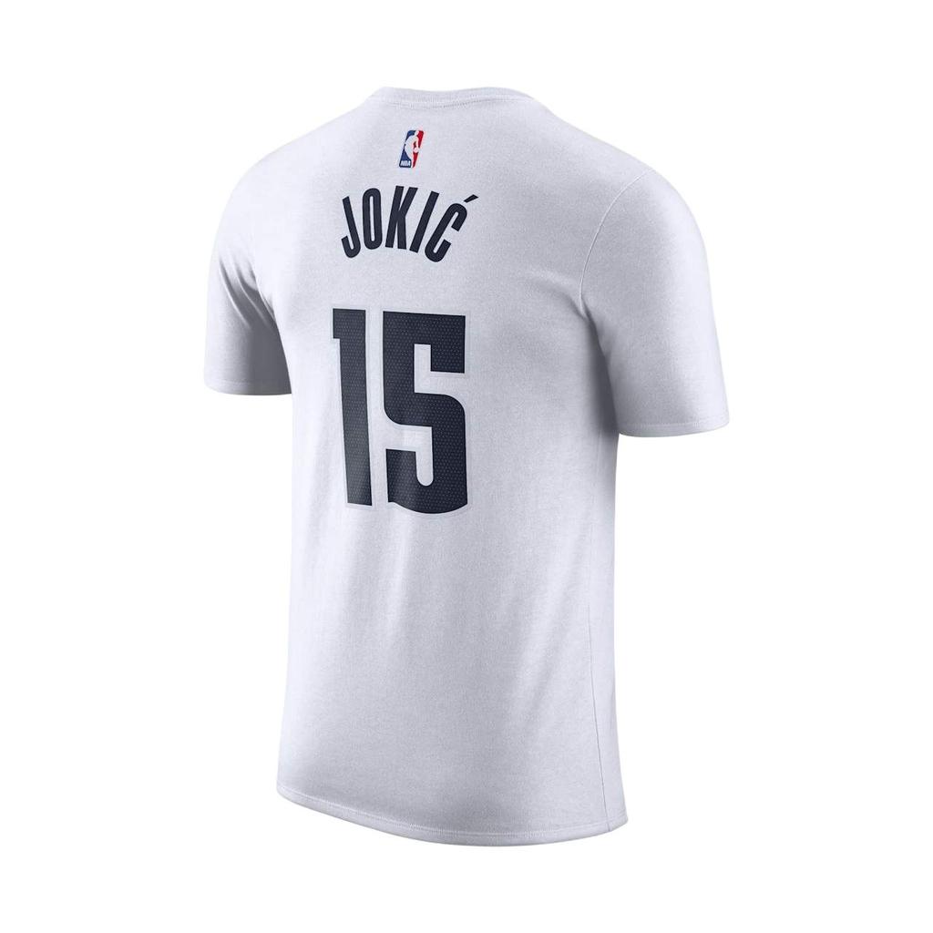 Nike Denver Nuggets NBA Nicolas Jokic City Edition Crew Neck Short Sleeve T-Shirt Men T-Shirts HJ2771-104