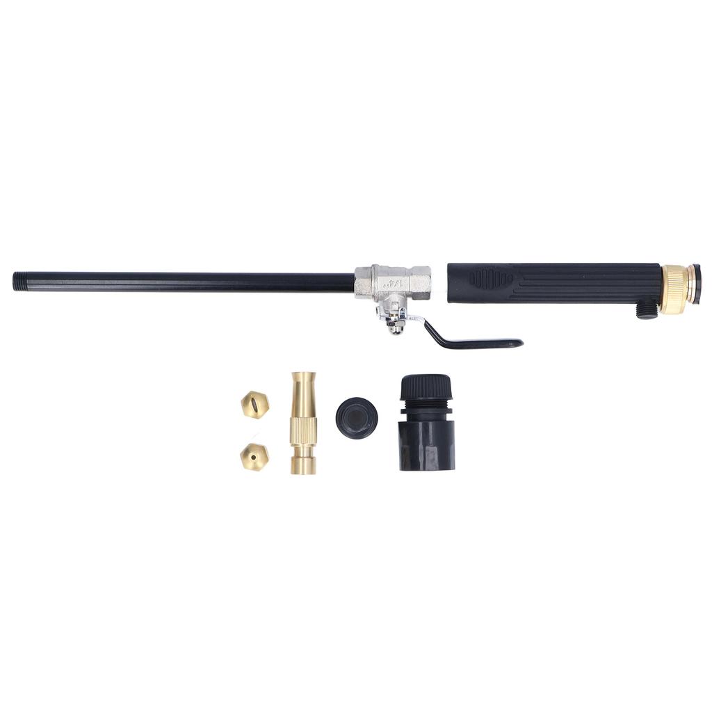 Распылитель для полива, регулируемая моечная насадка высокого давления с насадками и соединителем