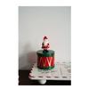 European Hand-painted Santa Claus Candy Jar, Cartoon Fairy Tale Shaped Storage Jar, Handmade Housewarming Gift Ornament