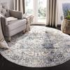Moroccan Trellis Washable Large Round Carpet Living Room Area Rugs Vintage Bedroom Sofa Coffee Table Kids Anti-slip Floor Mats