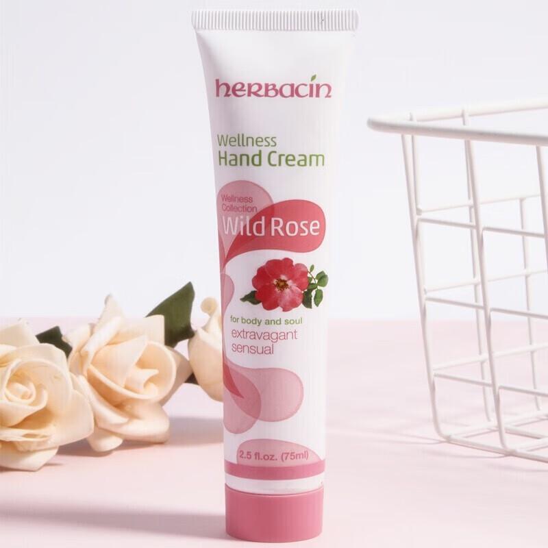 Herbacin Rose Hand Cream & Lip Balm Gift Set