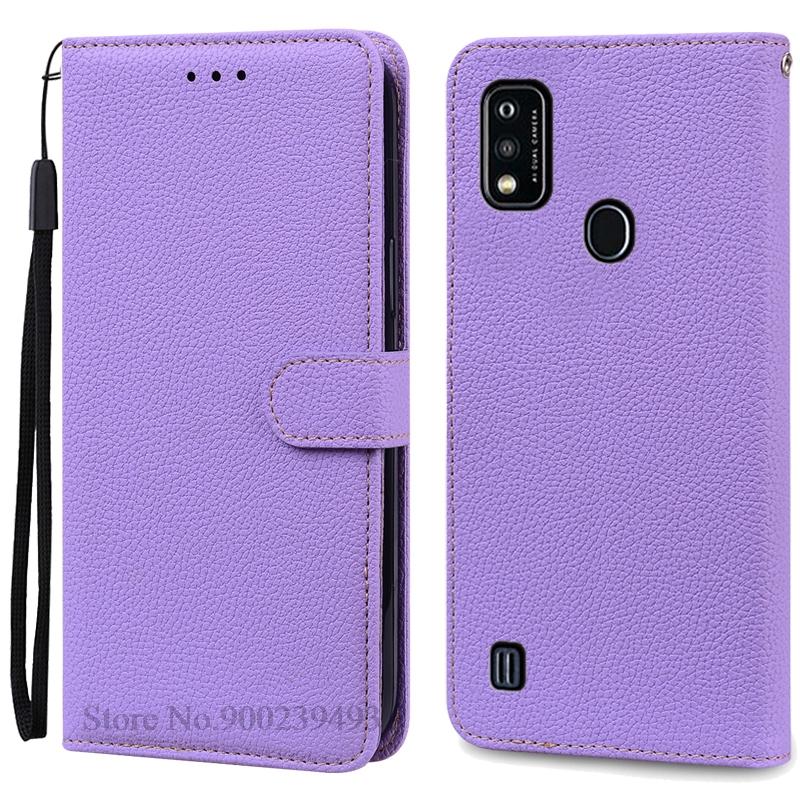A51 Case For ZTE Blade A51 Case Soft Silicone Leather Flip Wallet Case For ZTE Blade A51 Case Back Cover Coque Fundas Etui
