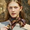 ANA MAISON Silent Remark Long Petit Silk Scarf [PML-1428]