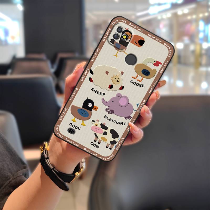 TPU Durable Phone Case For Tecno POP5P Soft case Silicone Cute Fashion Design Waterproof Anti-dust Full wrap Anti-knock