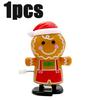 Рождественская мини-игрушка-прыгун с заводным механизмом, праздничные заводные фигурки, игрушки, сувениры, Санта-Клаус, снеговик, домашний декор, подарок для вечеринки