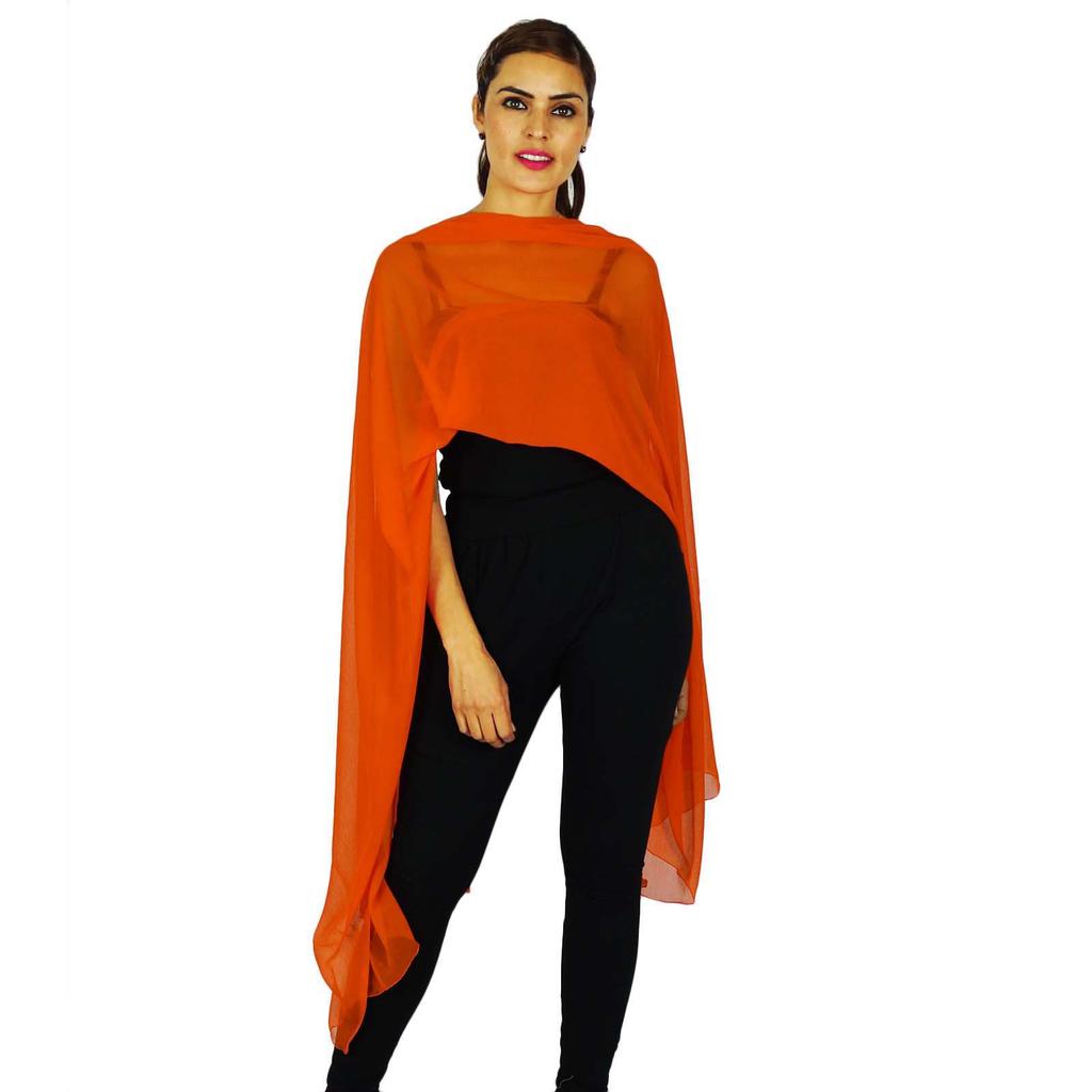 Индийская мода Chunni Hijab Long Dupatta Chiffon Blend Neck Wrap шарфы