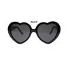 Long-lasting Lights Become Love Image Heart Diffraction Glasses Heart-shaped Special Effect Glasses