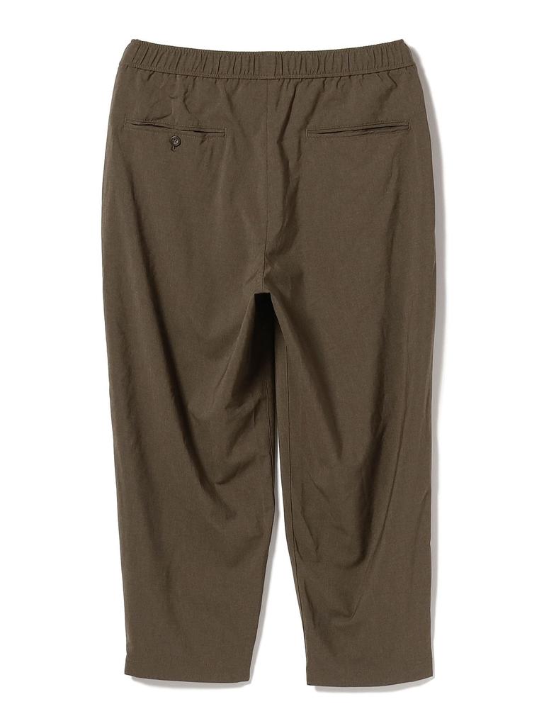 Beams Painter Dry 2-Pleat Easy Pants, Men's, Olive, Size S, 11241790803
