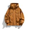 Men's Spring and Autumn New Fashion Brand Japanese Cargo Jacket Loose Waterproof Functional Wind Hooded Coat