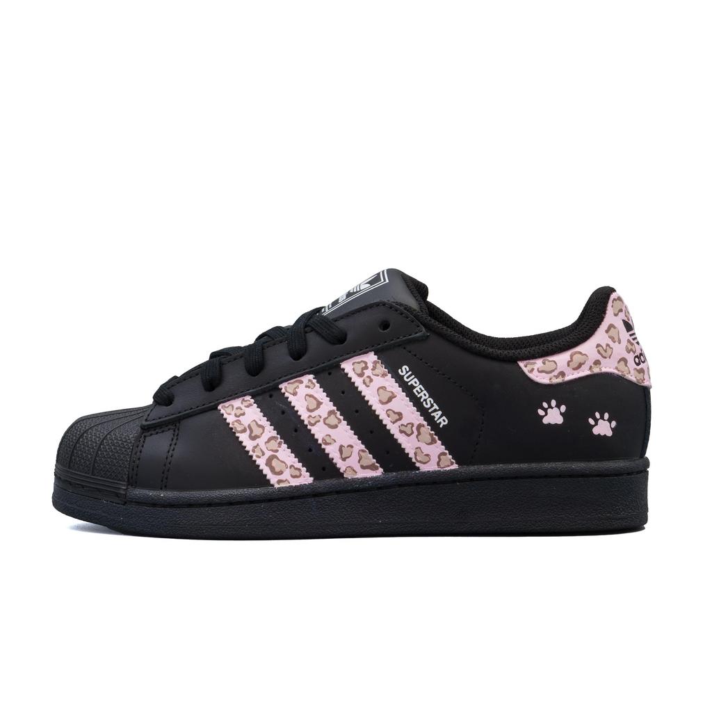 adidas Originals Superstar 2 Износостойкие Износостойкие Низкие Кеды для Скейтборда Унисекс Черный Белый JI0079(Команда-1451SBOX)