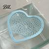 Ornamental Shrimp Habitat Floating Betta Hammock Heart Shape Aquarium Hideout Feeding Ring Hideaway Cave Bed Resting Spot for Nano Tanks Corydoras