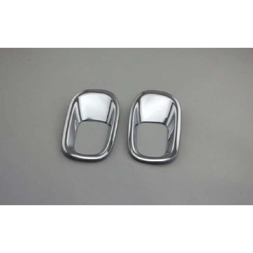 Rear Fog Light Lamp Cover Trim For 2015-2018 Jeep Renegade ABS Chrome 2pcs