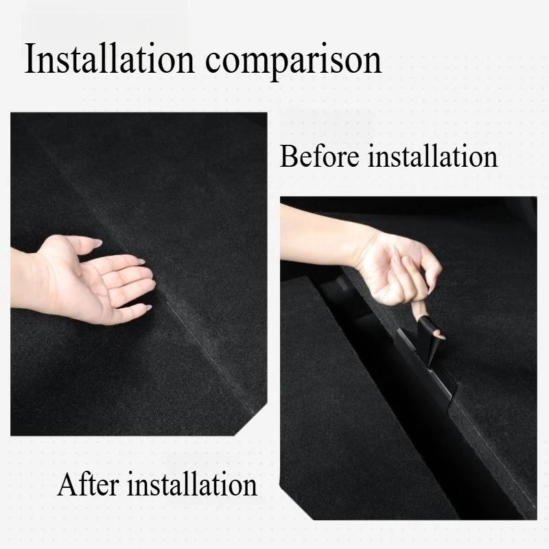 Задняя веревка для багажника, шнурок для Tesla Model Y Juniper 2025, ручки для открывания крышки заднего багажника, тяговые ремни, аксессуары для модификации автомобиля