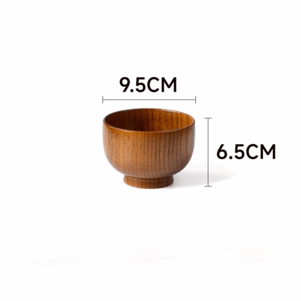 Japanese Style Wooden Bowls Handmade Crafts Wooden Utensils New Food Containers Tableware